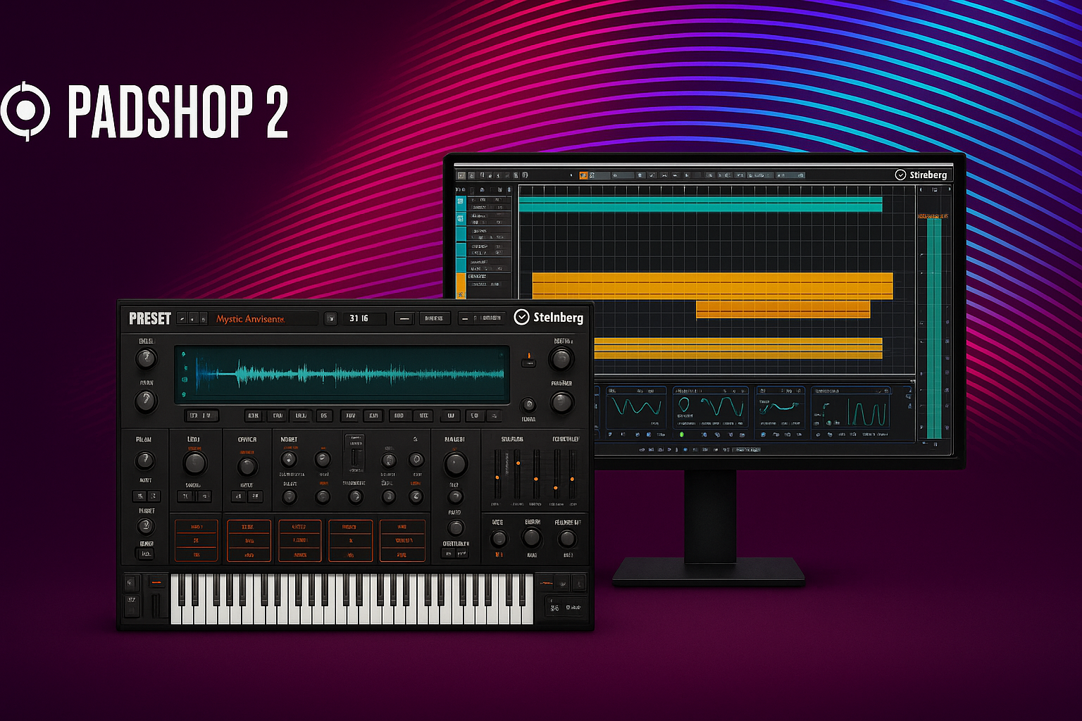 Steiberg Cubase LE + PadShop2 + Fractals